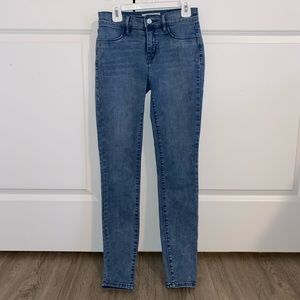 PacSun size 25 skinny jeans high rise